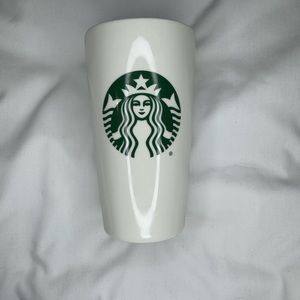 Starbucks ceramic tumbler 12oz Classic Mermaid Logo 2021 Reusable Eco Friendly